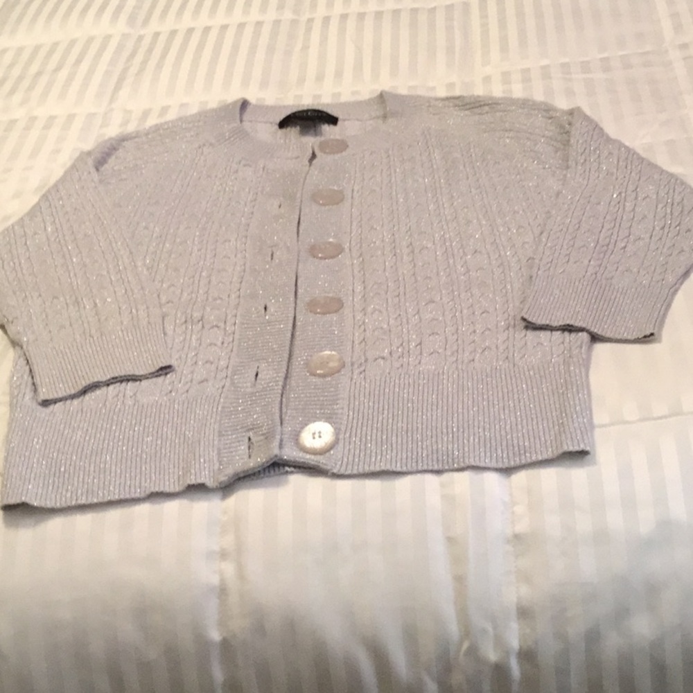 C’est City short cardigan